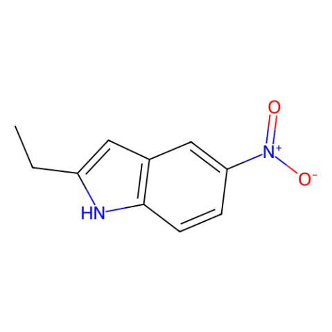 2-ethyl-5-nitro-1H-indole结构式