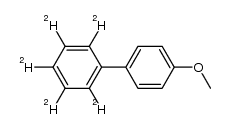 2,3,4,5,6-pentadeuterio-4'-methoxybiphenyl结构式