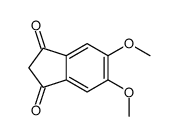 5,6-二甲氧基-1H-茚-1,3(2H)-二酮结构式