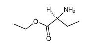 (S)-2-amino-butyric acid ethyl ester结构式