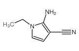 2-氨基-1-乙基-1H-吡咯-3-甲腈结构式