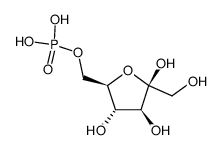 D-fructose-6-phosphoric acid结构式