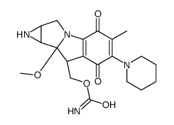 6-(N-Piperidino)mitomycin C结构式
