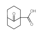 Bicyclo[3.3.1]nonane-1-carboxylicacid, 9-oxo-结构式