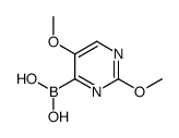 (2,5-dimethoxypyrimidin-4-yl)boronic acid结构式