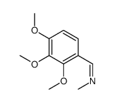 (E)-N-Methyl-1-(2,3,4-trimethoxyphenyl)methanimine Structure