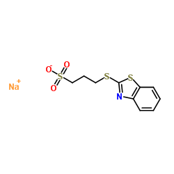 Sodium 3-(benzothiazol-2-ylthio)-1-propanesulfonate picture