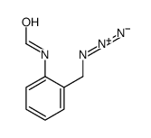 N-[2-(azidomethyl)phenyl]formamide Structure