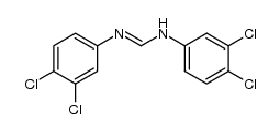 N,N'-bis(3.4-dichlorophenyl)formamidine结构式