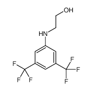 2-[3,5-bis(trifluoromethyl)anilino]ethanol Structure