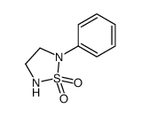 2-苯基-1,2,5-噻二唑烷 1,1-二氧化物结构式