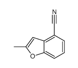 4-Benzofurancarbonitrile,2-methyl-结构式