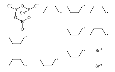 Boroxin,tris[(tributylstannyl)oxy]- (9CI) Structure