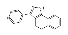 4,5-DIHYDRO-3-(4-PYRIDINYL)-2H-BENZ(G)-INDAZOLE结构式