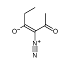 3-Diazo-2,4-hexanedione结构式