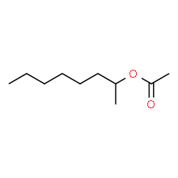 sec-octyl acetate Structure