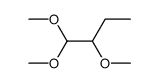 1,1,2-trimethoxy-butane Structure