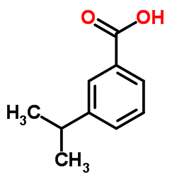 3-Isopropylbenzoic acid structure