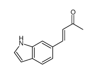 4-(1H-indol-6-yl)but-3-en-2-one Structure