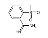 2-甲砜基苯脒结构式