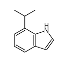 1H-Indole,7-(1-methylethyl)-(9CI) structure