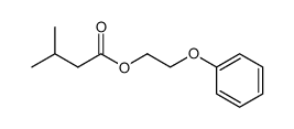 phenoxyethyl isovalerate Structure
