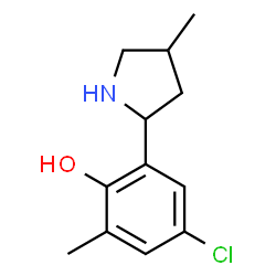 Phenol, 4-chloro-2-methyl-6-(4-methyl-2-pyrrolidinyl)- (9CI) picture