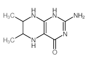 2-amino-6,7-dimethyl-5,6,7,8-tetrahydro-1H-pteridin-4-one picture