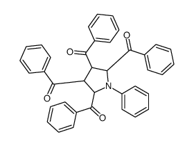 phenyl-(2,4,5-tribenzoyl-1-phenylpyrrolidin-3-yl)methanone结构式