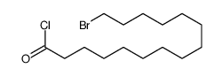 15-bromopentadecanoyl chloride Structure