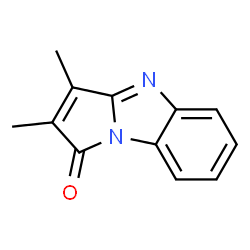 1H-Pyrrolo[1,2-a]benzimidazol-1-one,2,3-dimethyl-(9CI) structure
