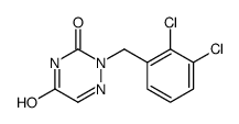 2-[(2,3-dichlorophenyl)methyl]-1,2,4-triazine-3,5-dione Structure