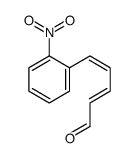 5-(2-nitrophenyl)penta-2,4-dienal Structure