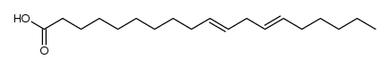 nonadeca-10,13-dienoic acid Structure