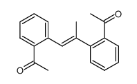 2,2'-Diacetyl-α-methyl-trans-stilben Structure