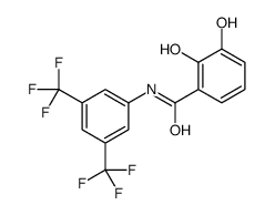 N-[3,5-bis(trifluoromethyl)phenyl]-2,3-dihydroxybenzamide Structure