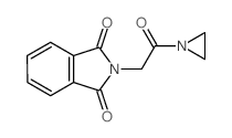 1H-Isoindole-1,3(2H)-dione,2-[2-(1-aziridinyl)-2-oxoethyl]-结构式