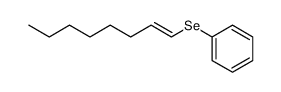 oct-1-en-1-yl(phenyl)selane Structure