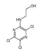 2-[(3,5,6-trichloropyrazin-2-yl)amino]ethanol Structure