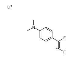 lithium,4-(1,2-difluoroethenyl)-N,N-dimethylaniline Structure