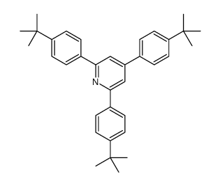 2,4,6-tris(4-tert-butylphenyl)pyridine Structure