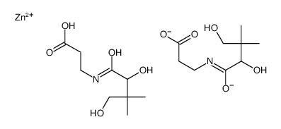 ZINCPANTOTHENATE Structure