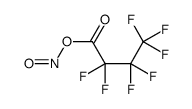 nitroso 2,2,3,3,4,4,4-heptafluorobutanoate结构式