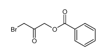 Benzoic acid 3-bromo-2-oxopropyl ester结构式