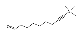 9-(trimethylsilyl)non-8-yn-1-al Structure