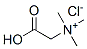 carboxymethyl-trimethyl-azanium chloride Structure