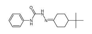 2-(4-(tert-butyl)cyclohexylidene)-N-phenylhydrazinecarboxamide Structure
