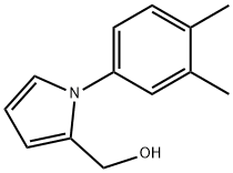 1-(3,4-dimethylphenyl)-1h-pyrrole-2-methanol structure