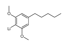 (2,6-dimethoxy-4-pentylphenyl)lithium结构式