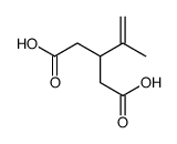 3-isopropenyl pentane dioic acid Structure